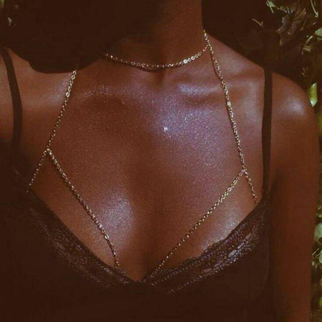 Moda CHOKER BODY CHAIN 