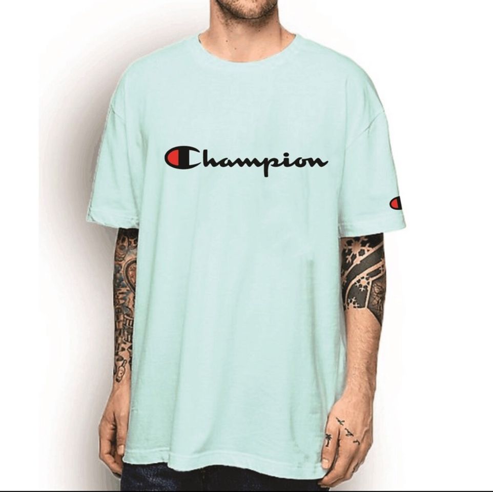 Fashion Camiseta Champion 100% Algodão