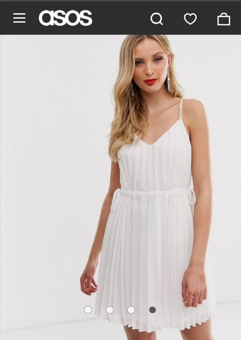 Products Vestido plissado asos