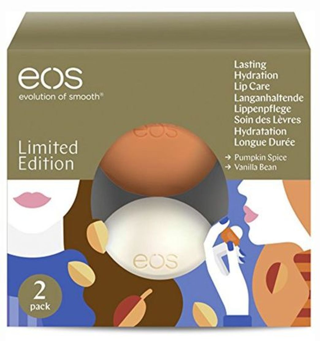 Lugares EOS 2 Pack Lip Balm Holiday Collection 2017