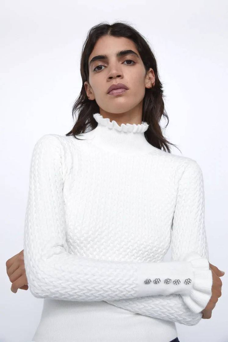 Moda SWEATER MALHA COM ESTRUTURA 