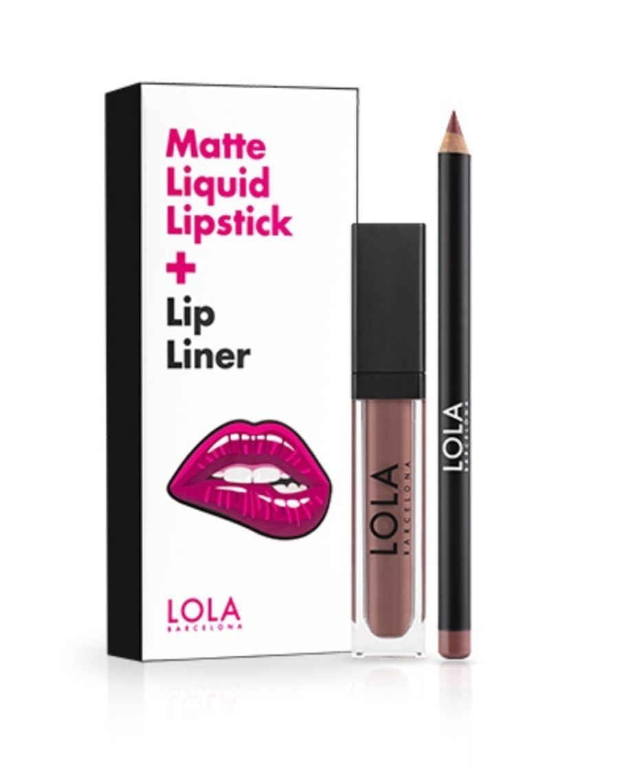 Fashion Matte liquid lipstick + lip linner