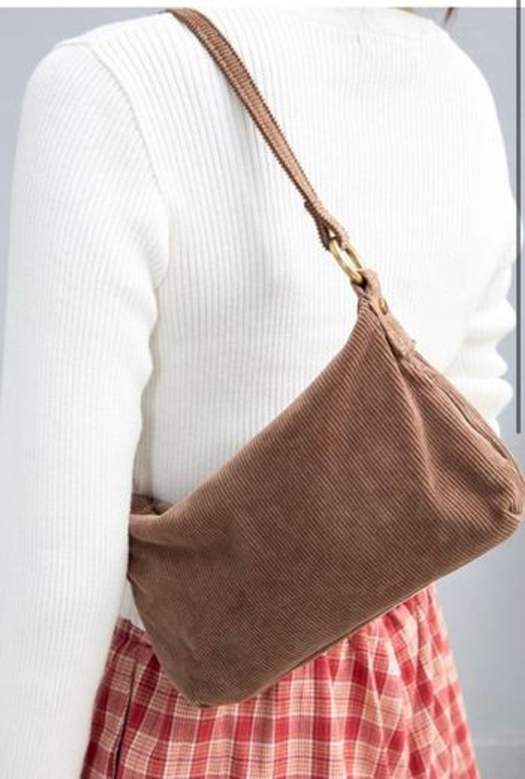 Fashion Brown Corduroy Purse – Brandy Melville Europe