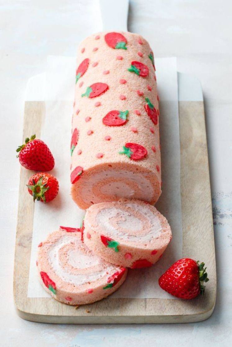 Moda Strawberry Cake Roll