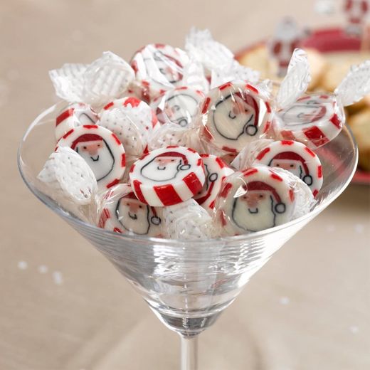 Let It Snow Father Christmas Rock Sweets