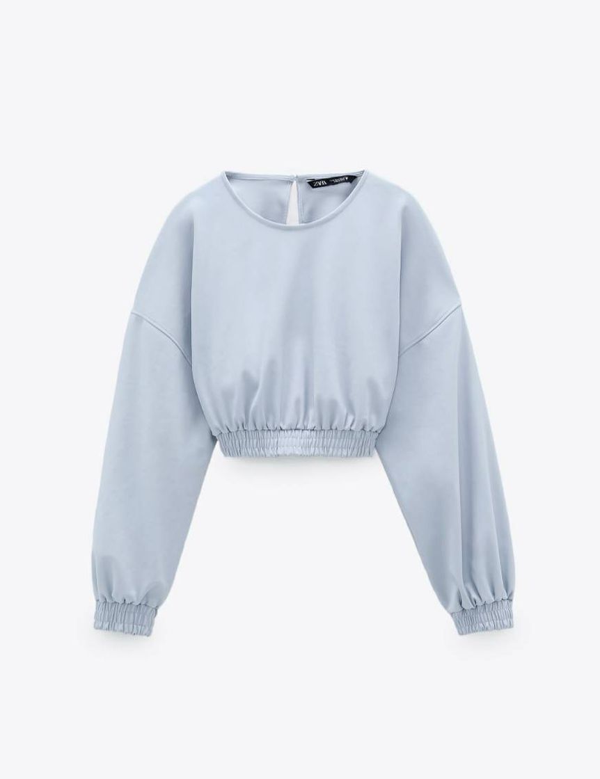 Social SWEATSHIRT COM EFEITO NEOPRENO
