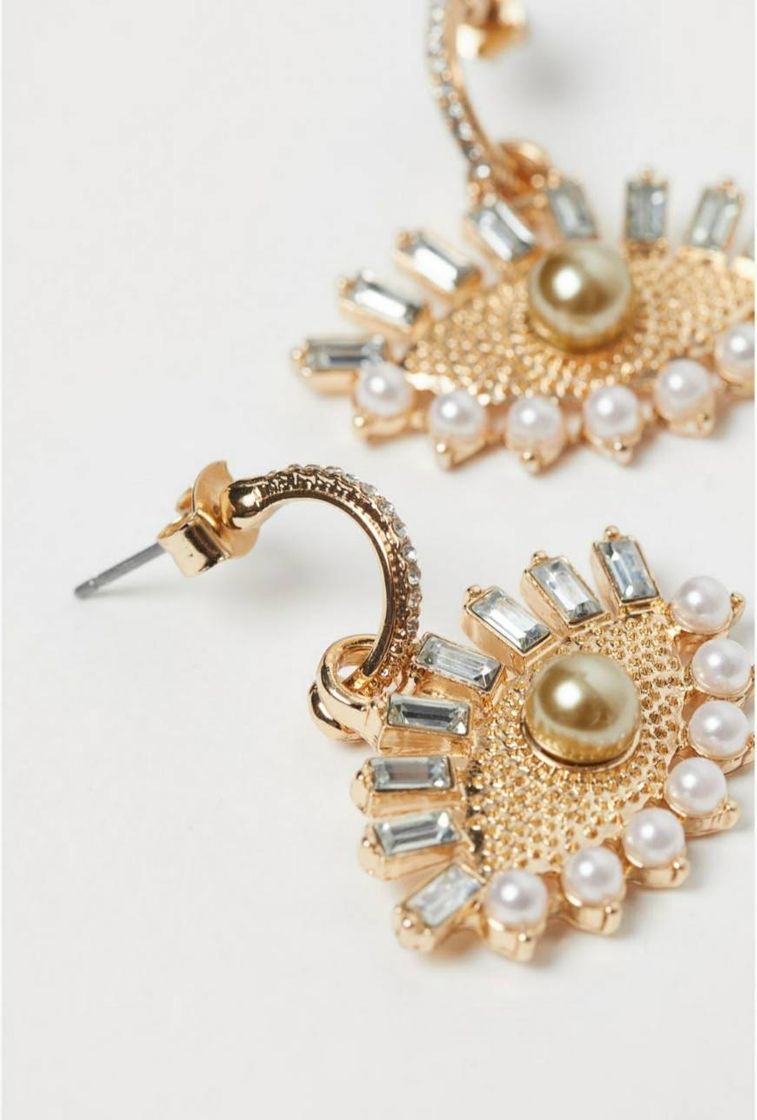 Social Brincos de strass