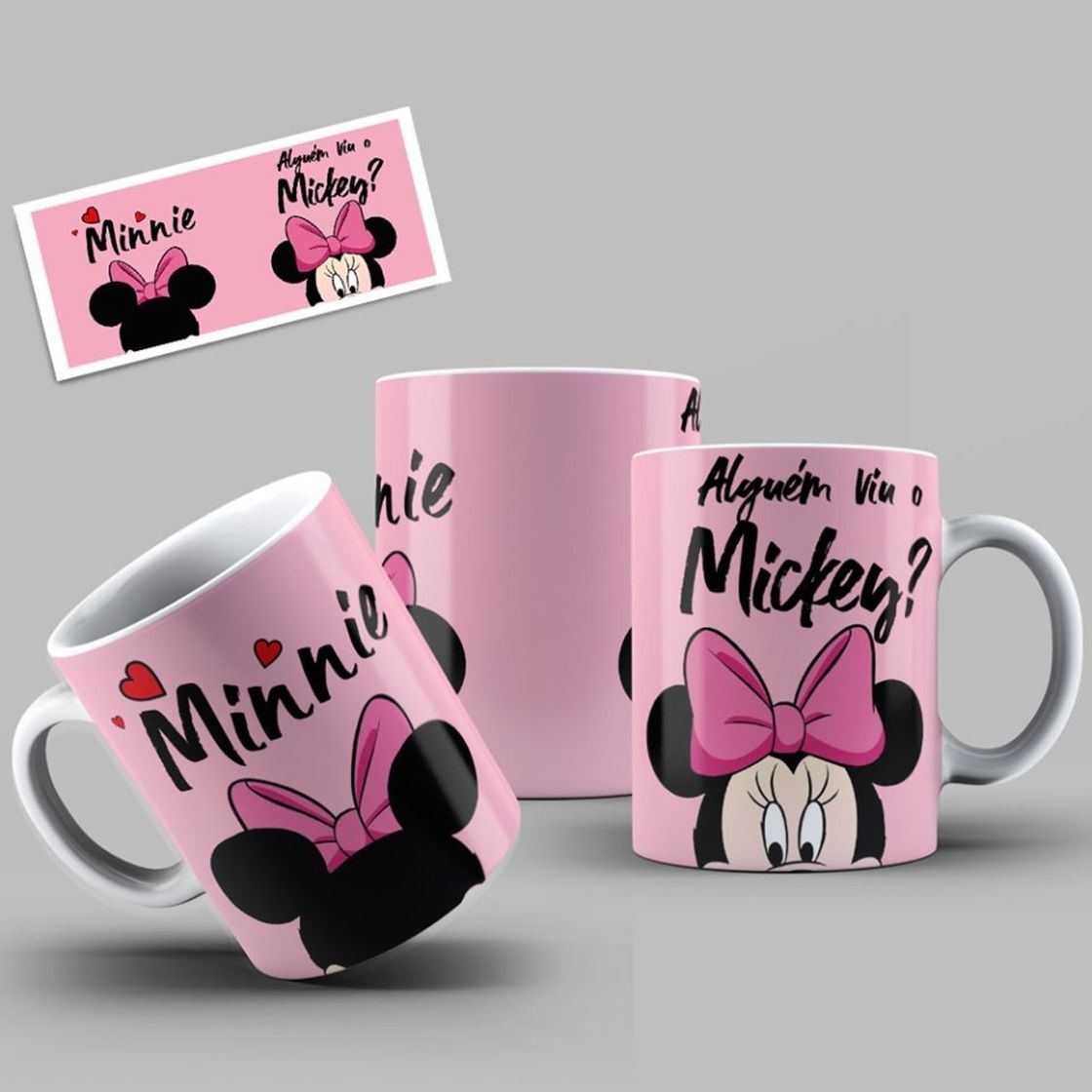 Moda Canecas Disney 