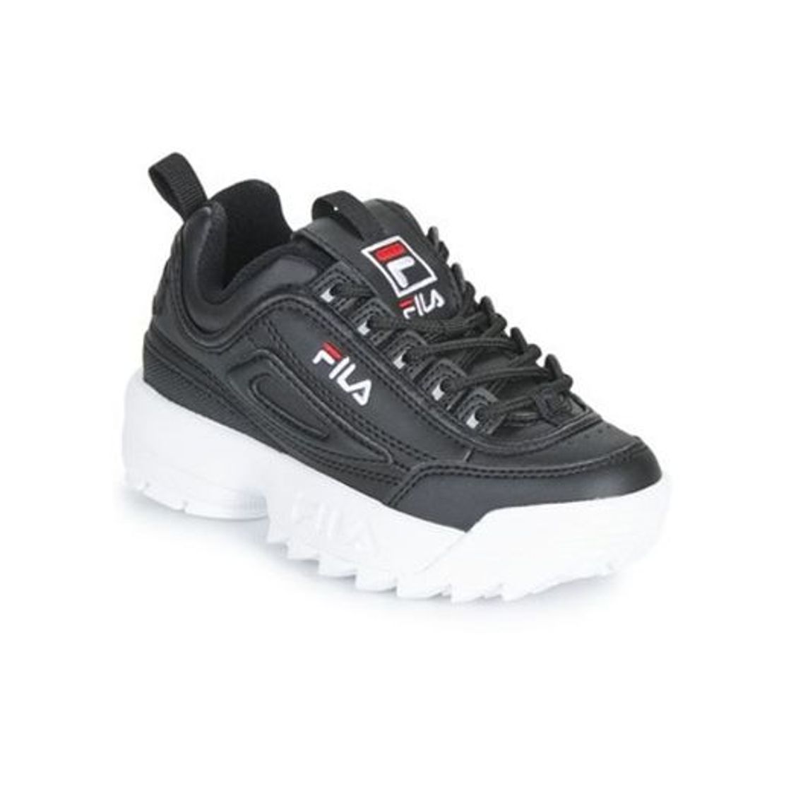 Moda Zapatillas FILA Disruptor Heritage Low black negras Calzado Fila