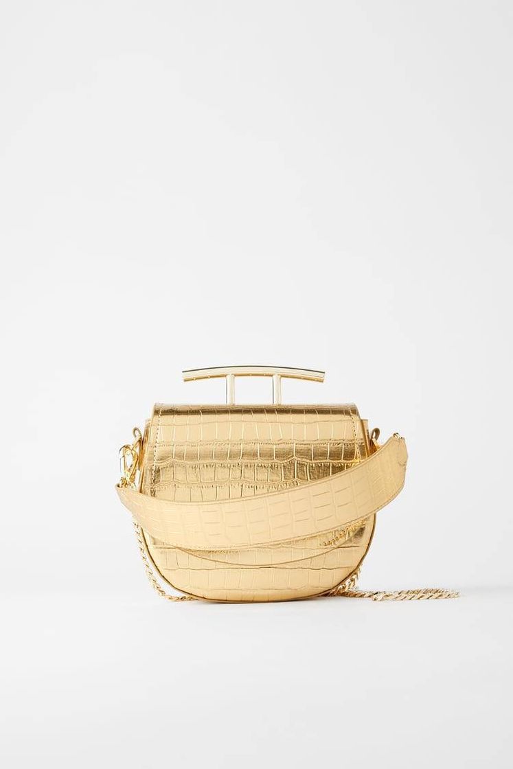 Product Zara Metallic Oval Crossbag