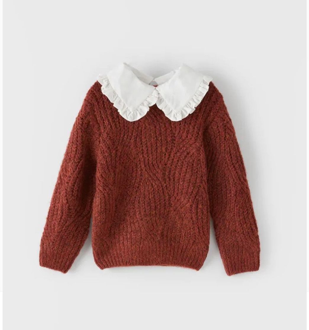 Fashion SWEATER DE MALHA COM DECOTE BABETE | ZARA Portugal