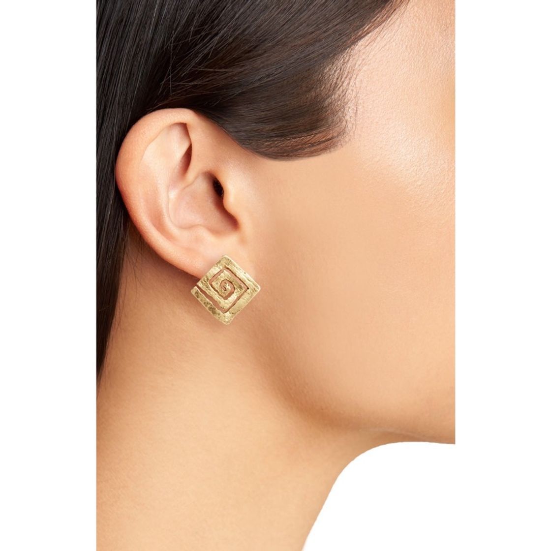 Fashion Square Stud Earrings KARINE SULTAN