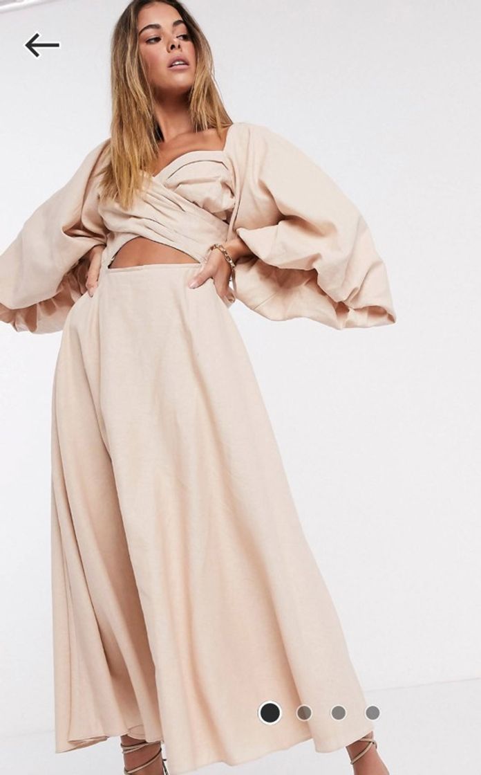 Moda Vestido nude