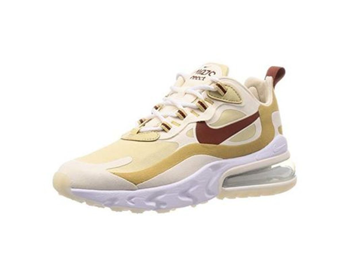 Zapatillas Deportivas Unisex NIKE Air MAX 270 React en Cuero Beige AT6174