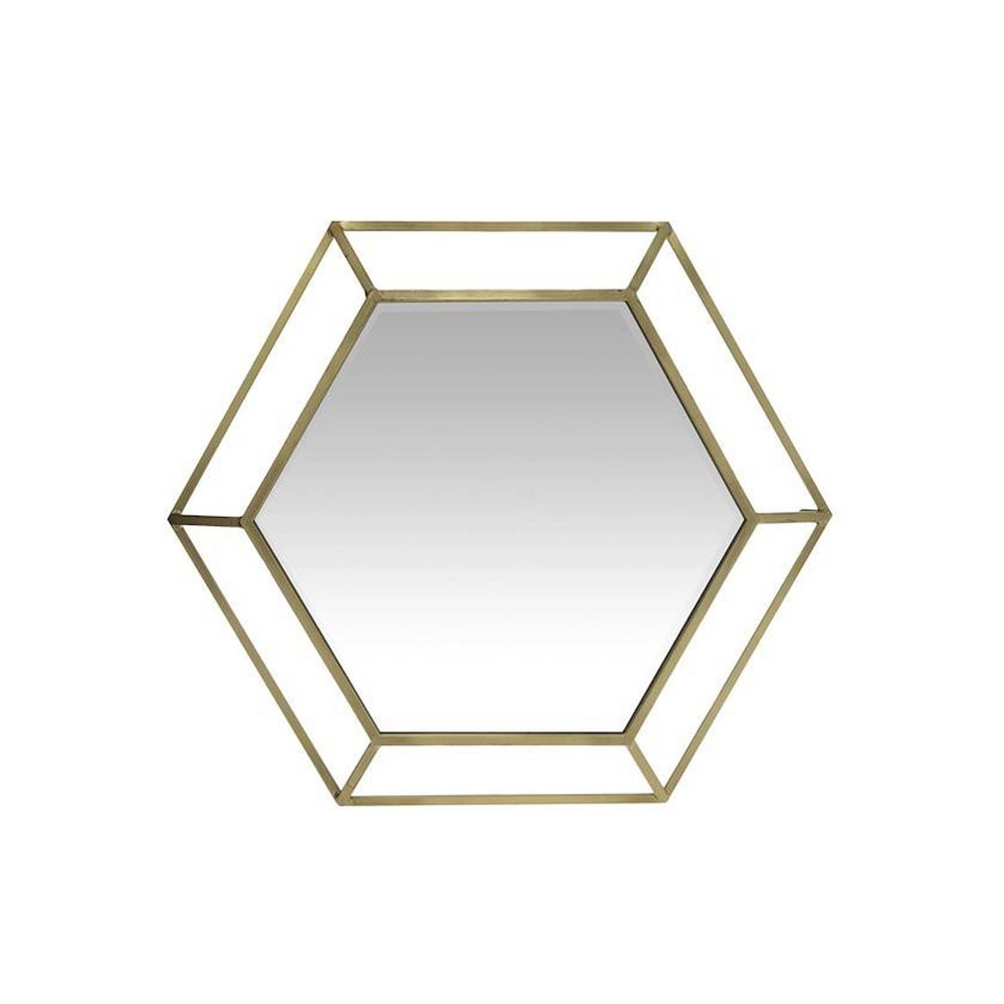 Social Espelho hexágono 