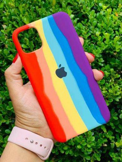 Yesun K brillante arco iris para iPhone 11 Pro X XR Xs