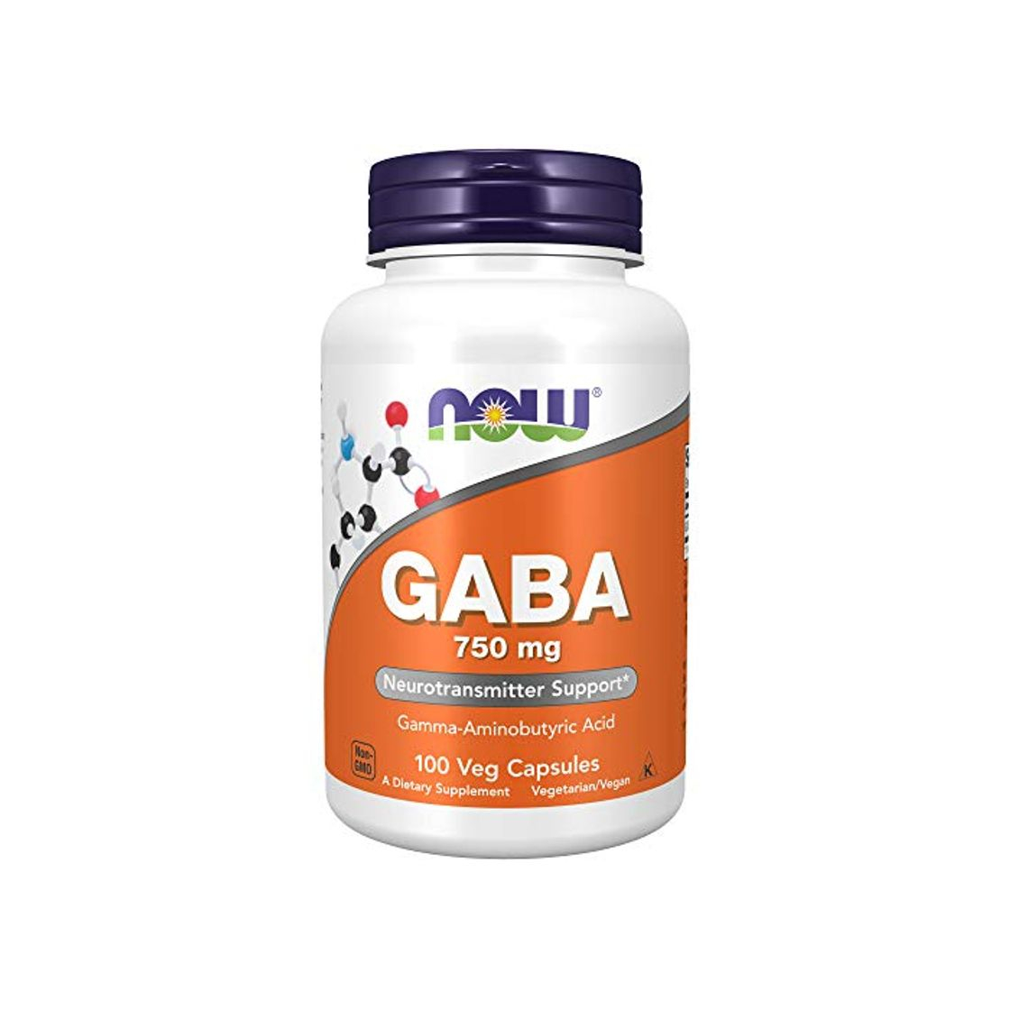 Products Now Foods GABA 750mg