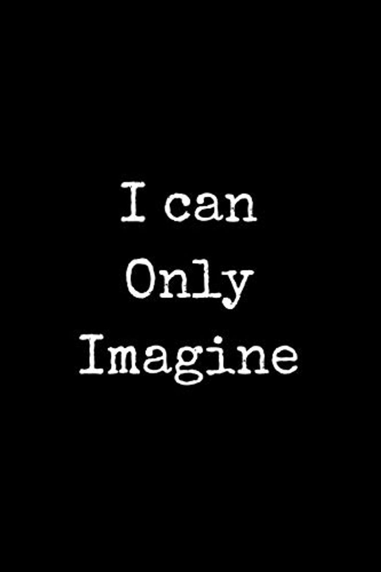 Libro I can Only Imagine: Inspirational Notebook and Planner