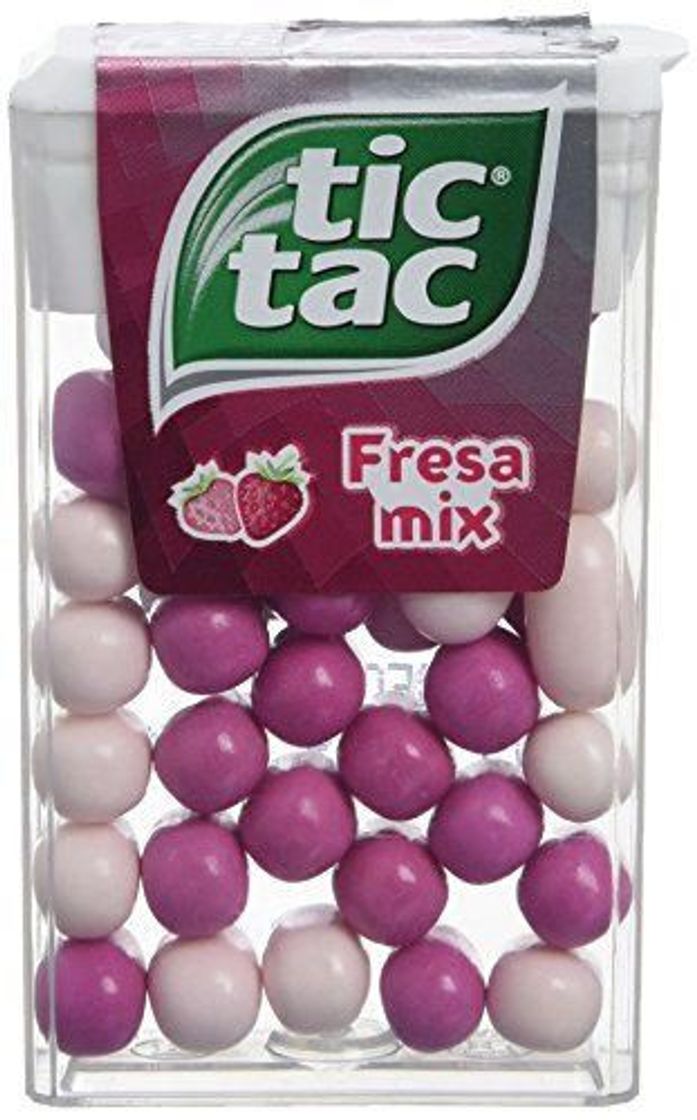 Products Tic Tac Fresa Mix Pastillas con Sabor a Fresa