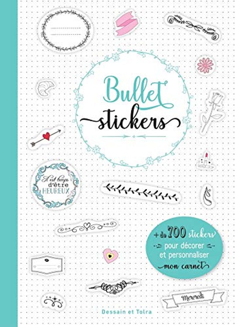 Libro Bullet stickers: 1001 stickers pour décorer mon carnet