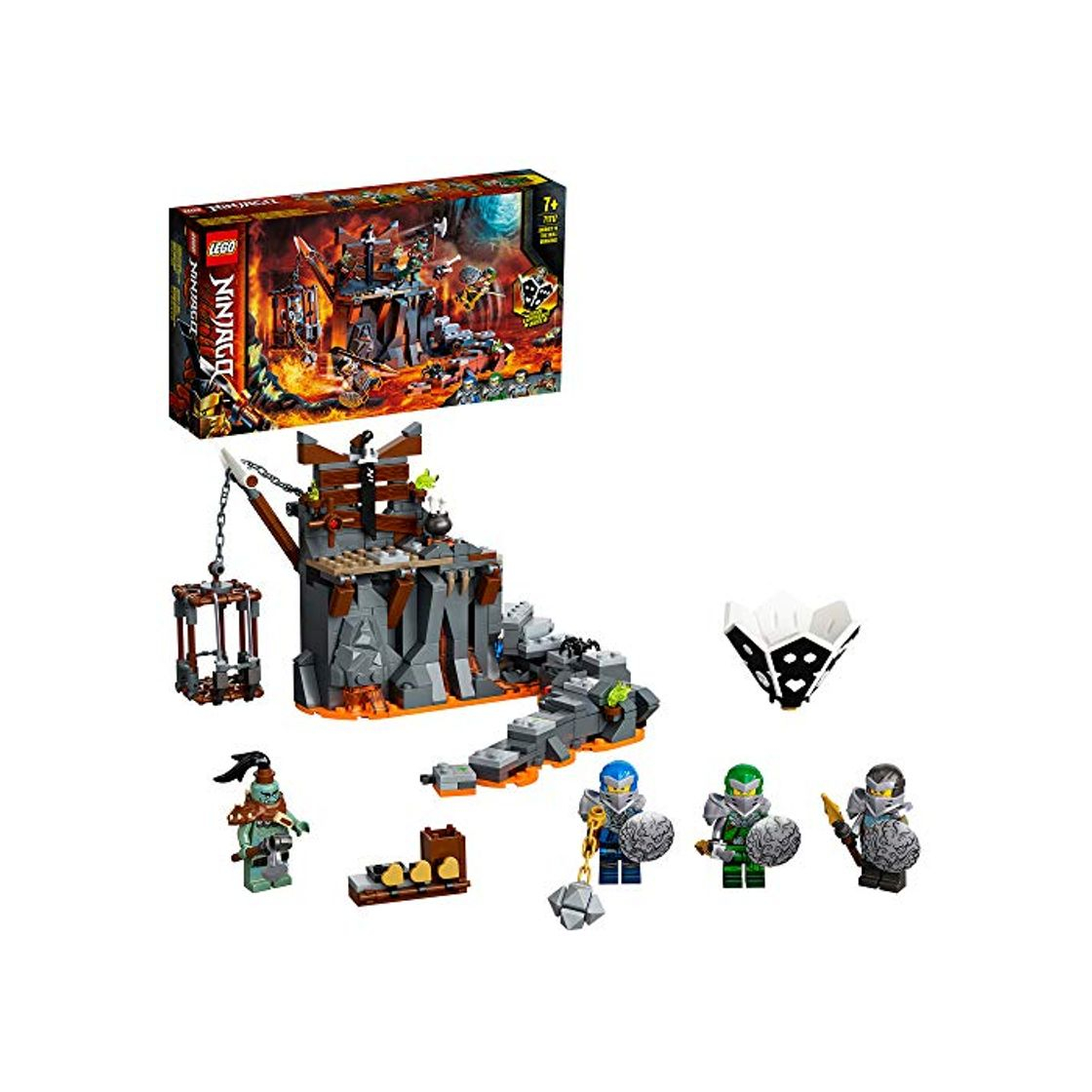 Producto Ninjago TV Series Viaje a las Mazmorras Calavera 2en1 Set de Construcción y Juego