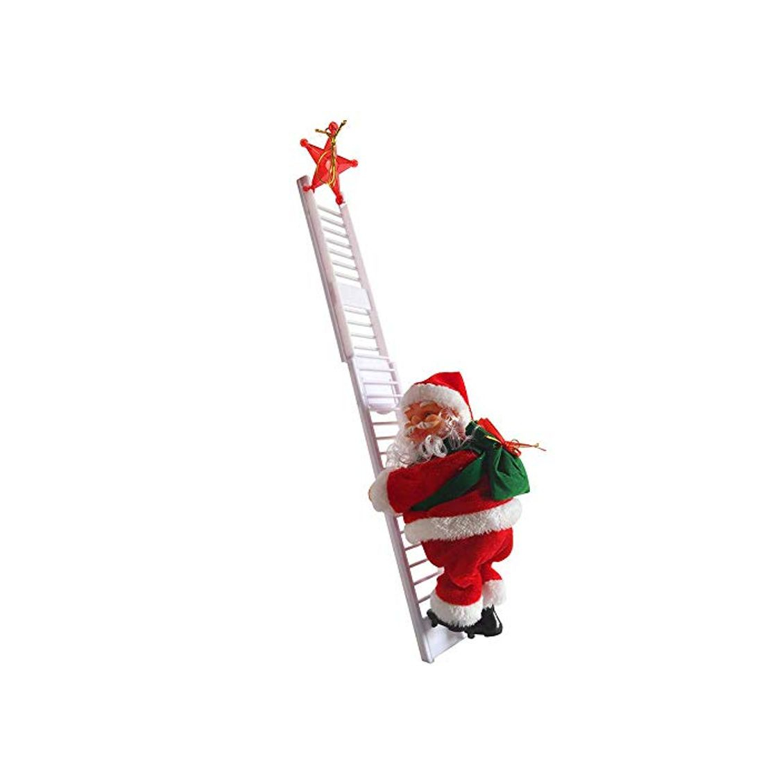 Santa Claus Escalera de Escalada eléctrica