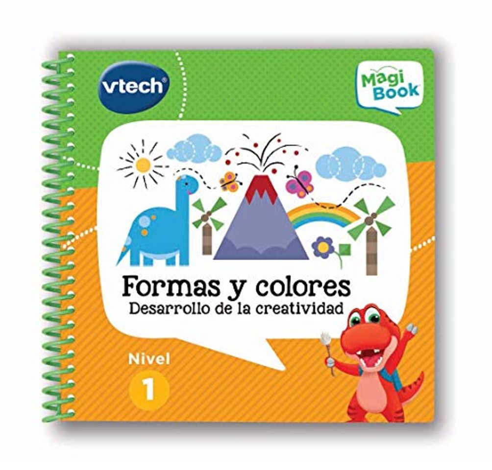 Place VTech - Libro Aprende Formas y Colores, desarrolla la creatividad