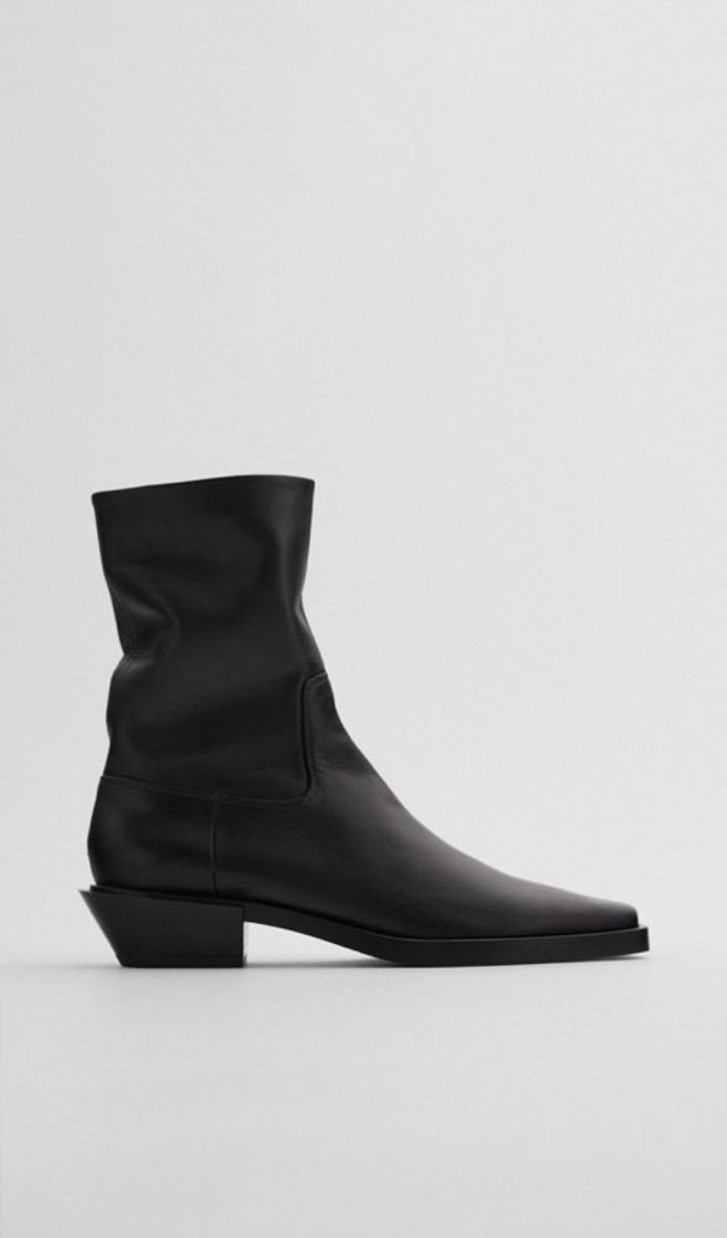 Moda Botas em pele Zara