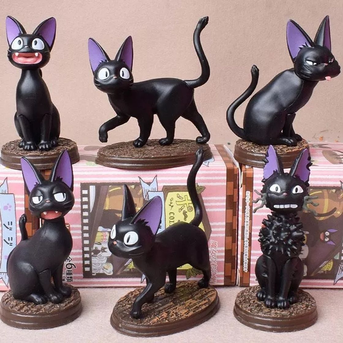 Productos Decoração de mesa Serviço de entrega de bruxa Hayao Miyazaki Gato preto Yoshiyuki Modelo de boneca feita à mão 