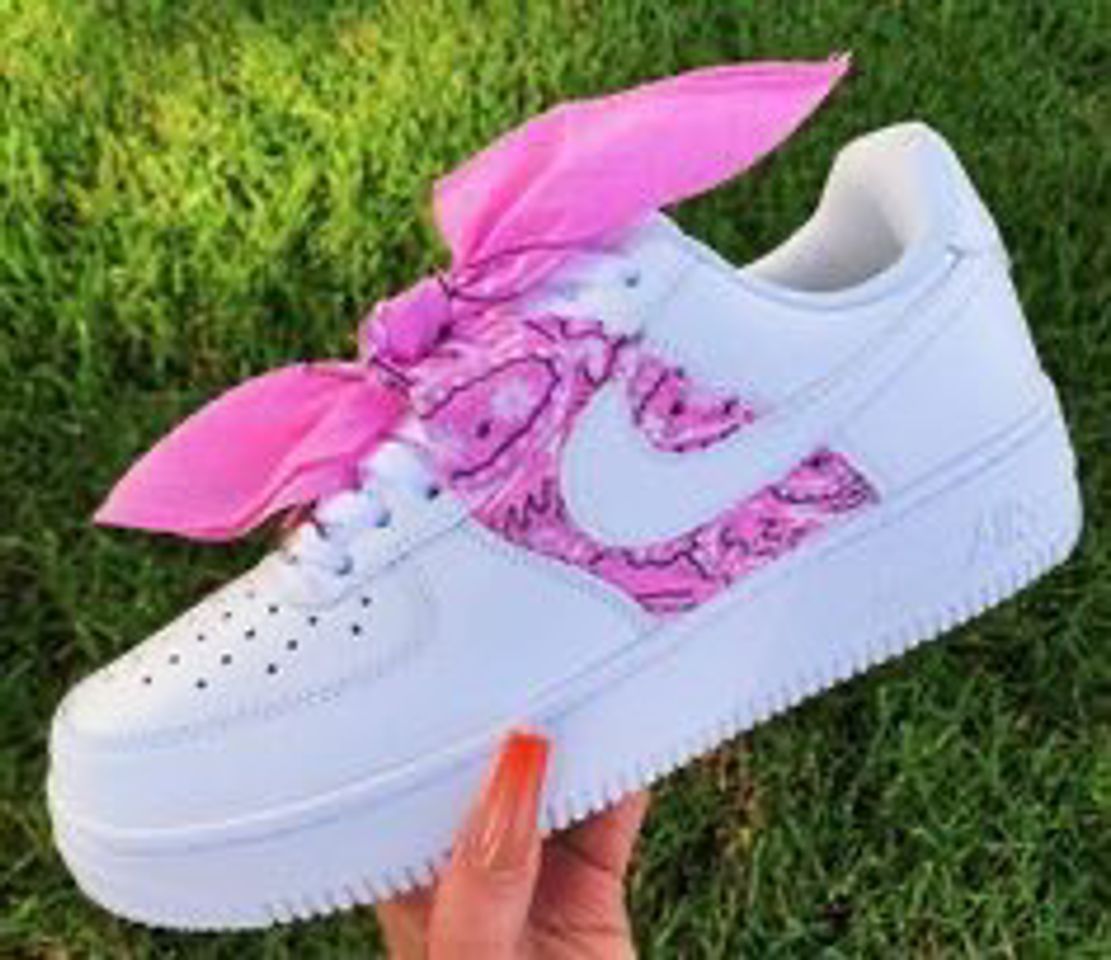 Moda Pink Bandana AF1