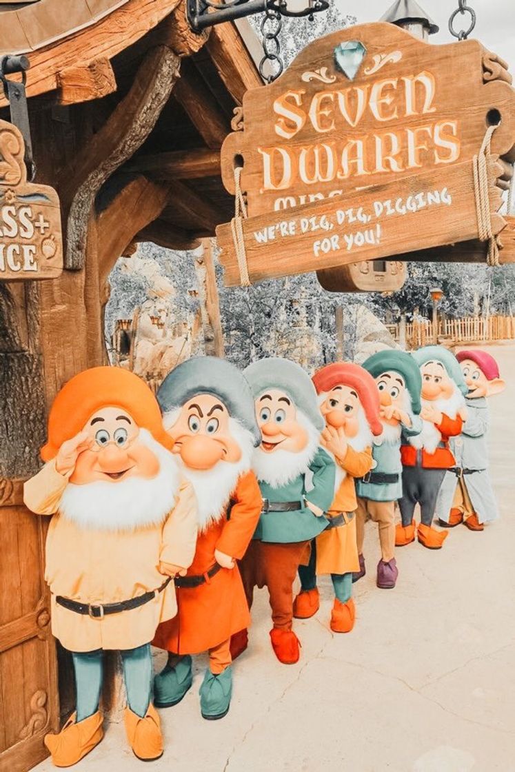 Lugares Seven Dwarfs Mine Train