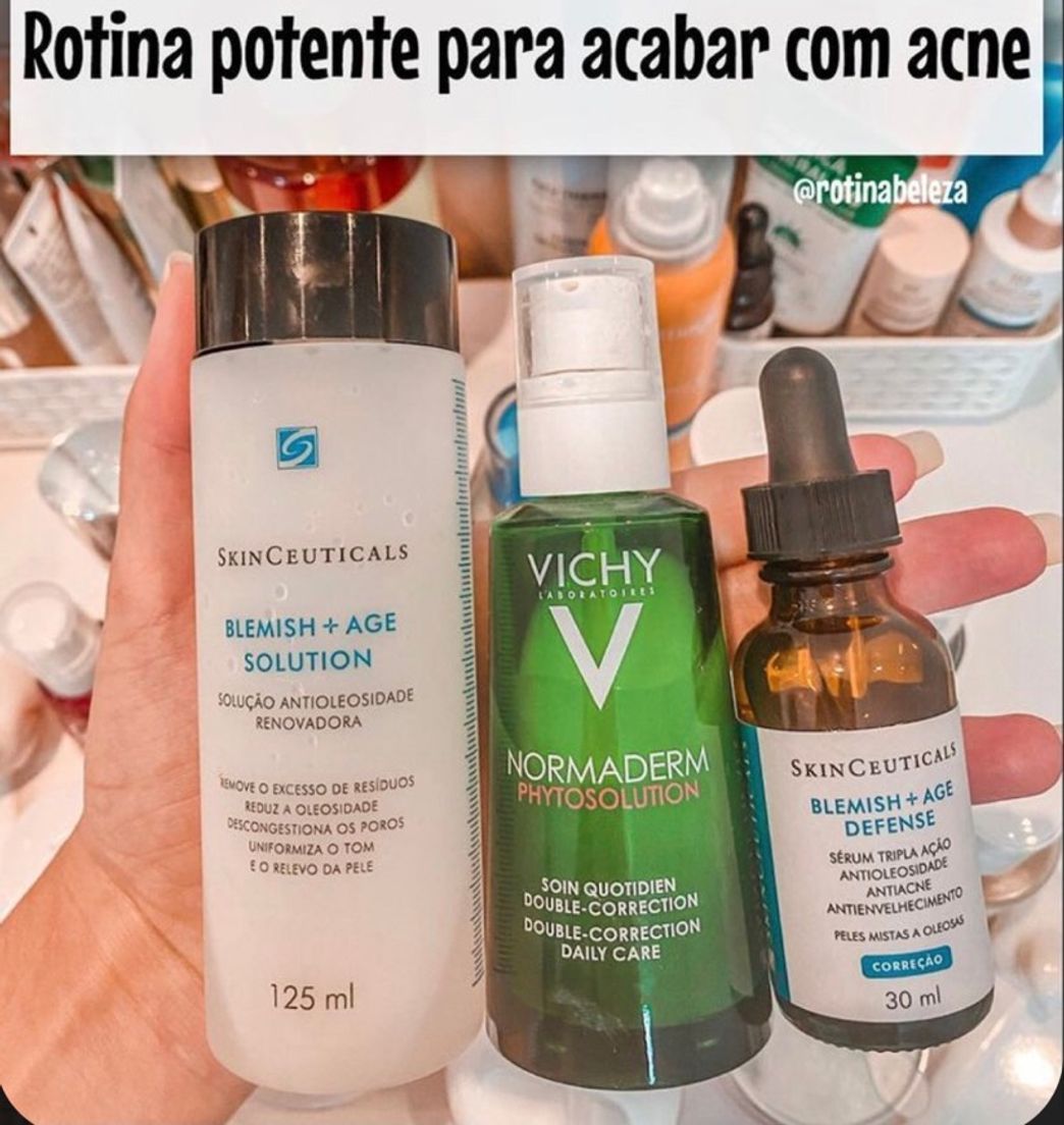 Fashion Produtinhos que ajudam a combater a acne 