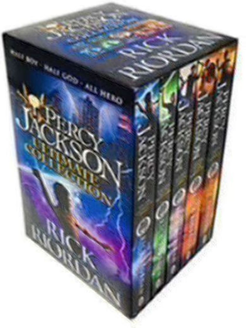 Book Percy Jackson Rick Riordan 5 Books Collection Pack Set(Percy Jackson and the