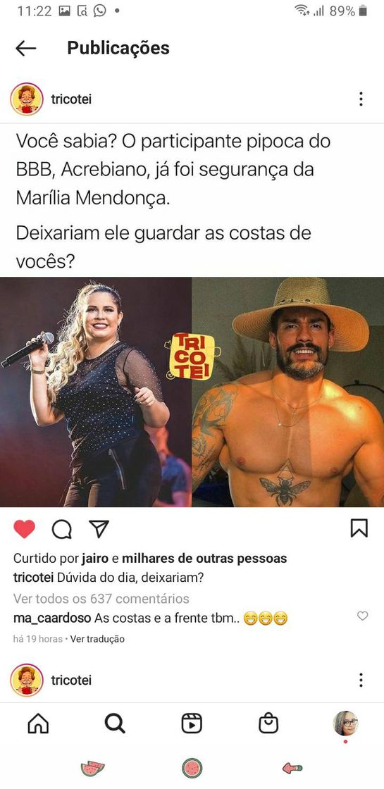 Moda Fofoca nossa de cada dia