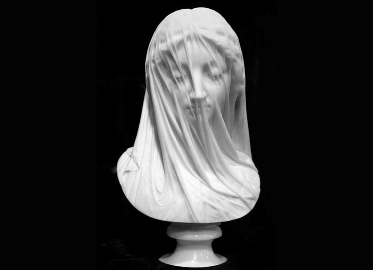 Social La historia de la escultura de 'La Virgen velada' de Giovanni Strazza