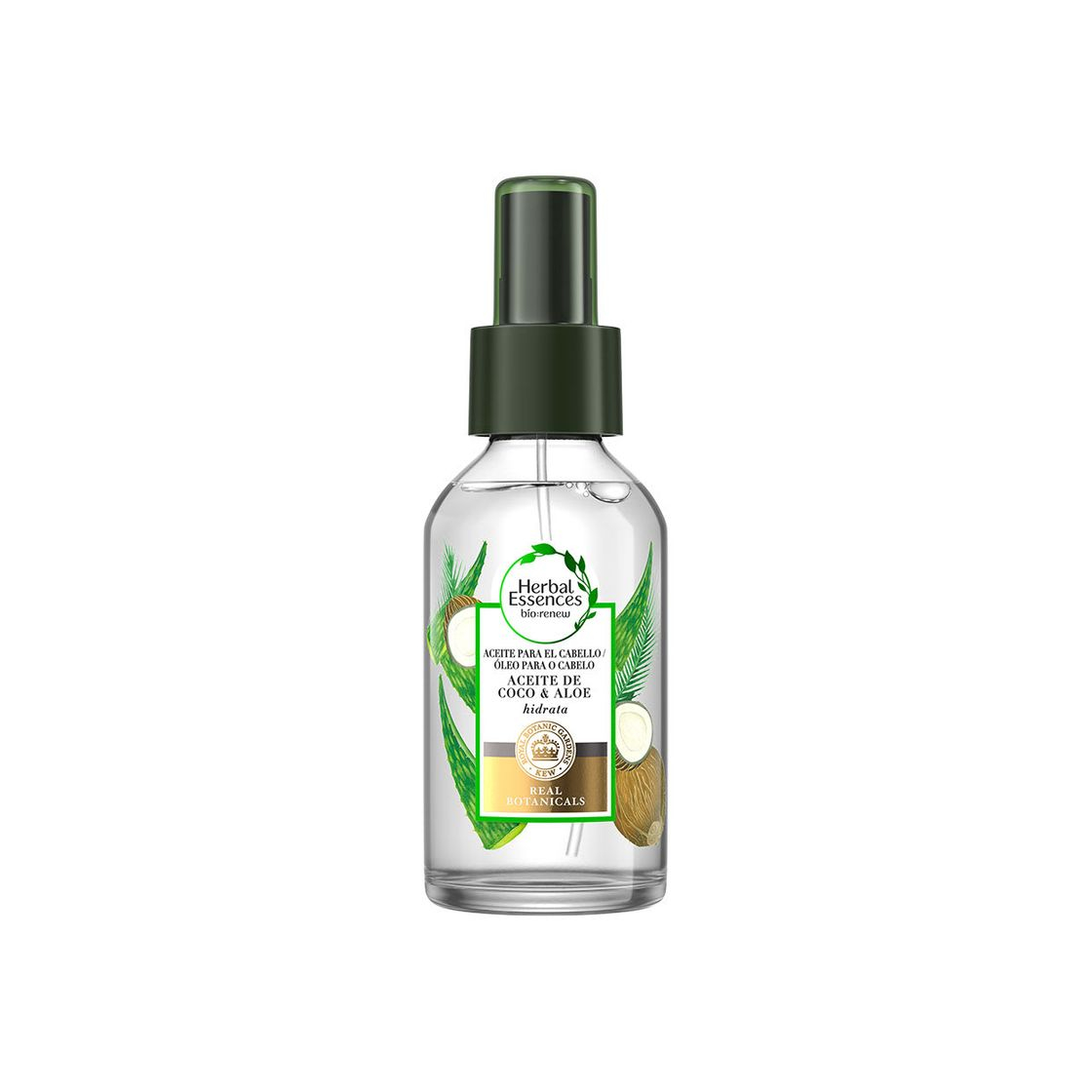 Products Aceite de coco y aloe herbal essence 