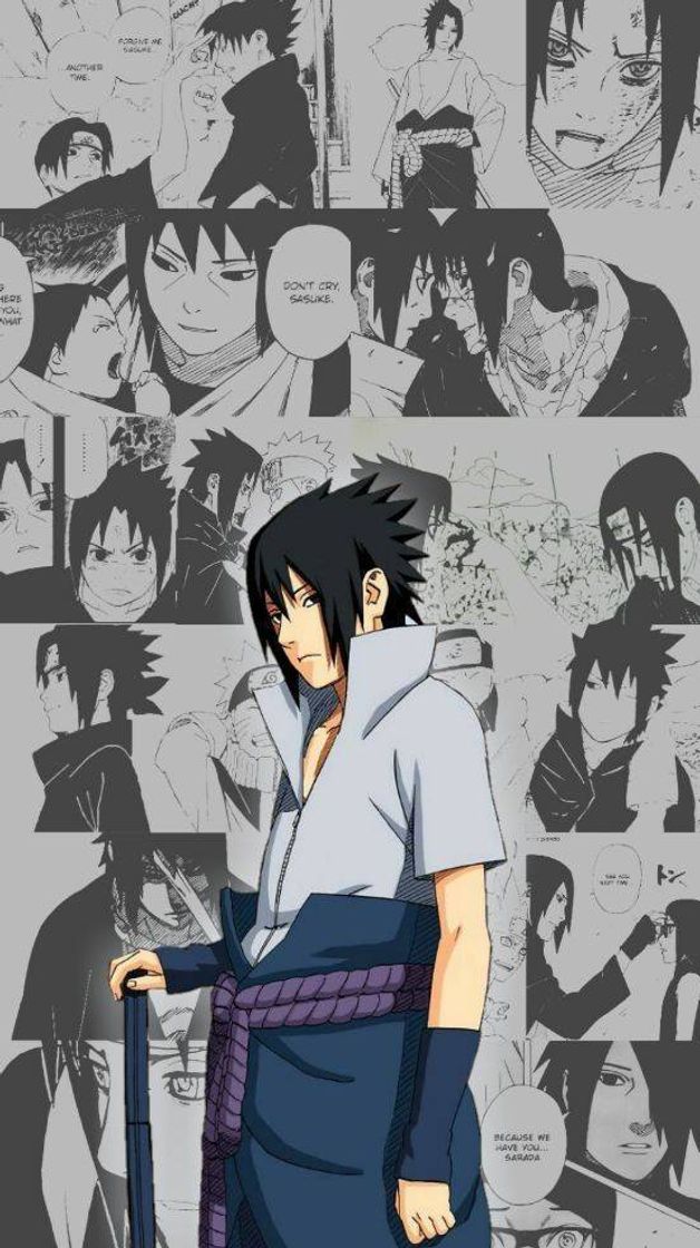 Fashion Aesthetic Sasuke Uchiha🖤