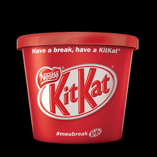 Sorvete kitkat