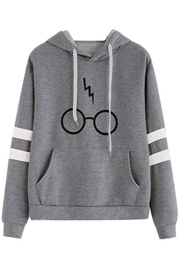 Moda Blusa de Moletom de Harry Potter 