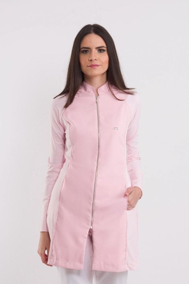 Moda Jaleco Vêneto rosa blush