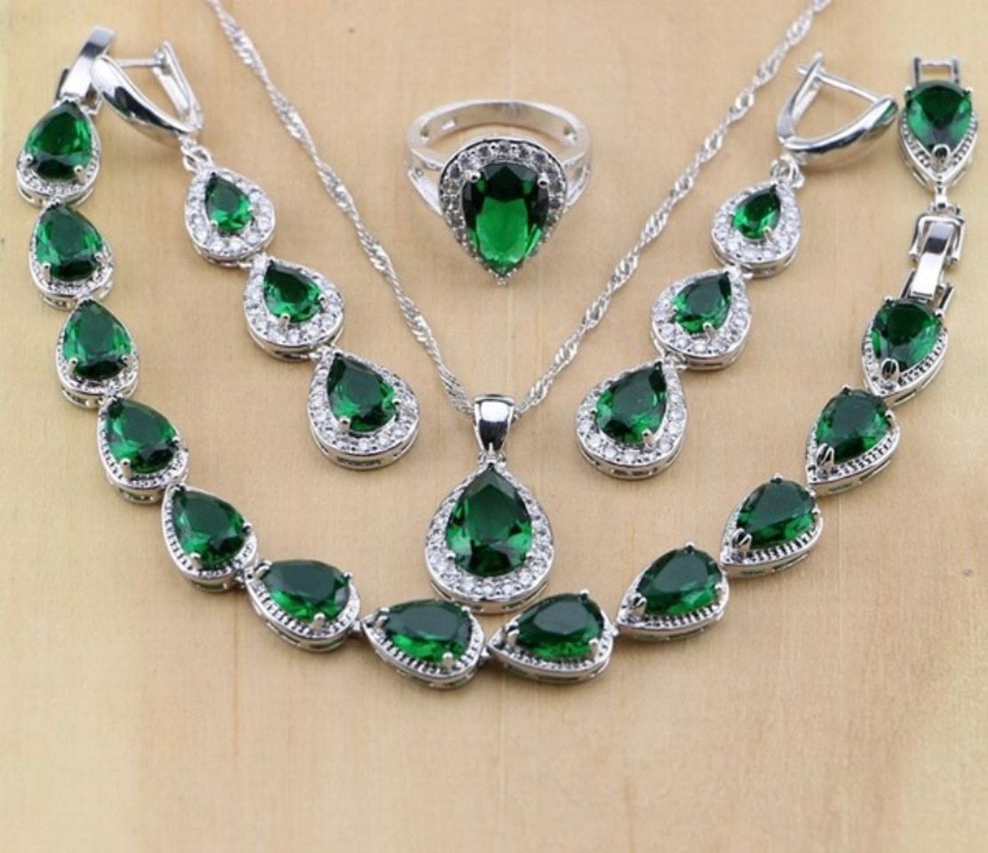 Social Conjunto verde esmeralda 