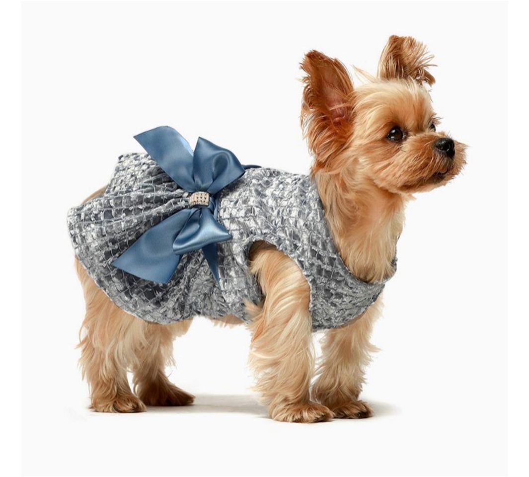 Fashion Vestidos Fitwarm bordados para cães 🐶🐾❣️