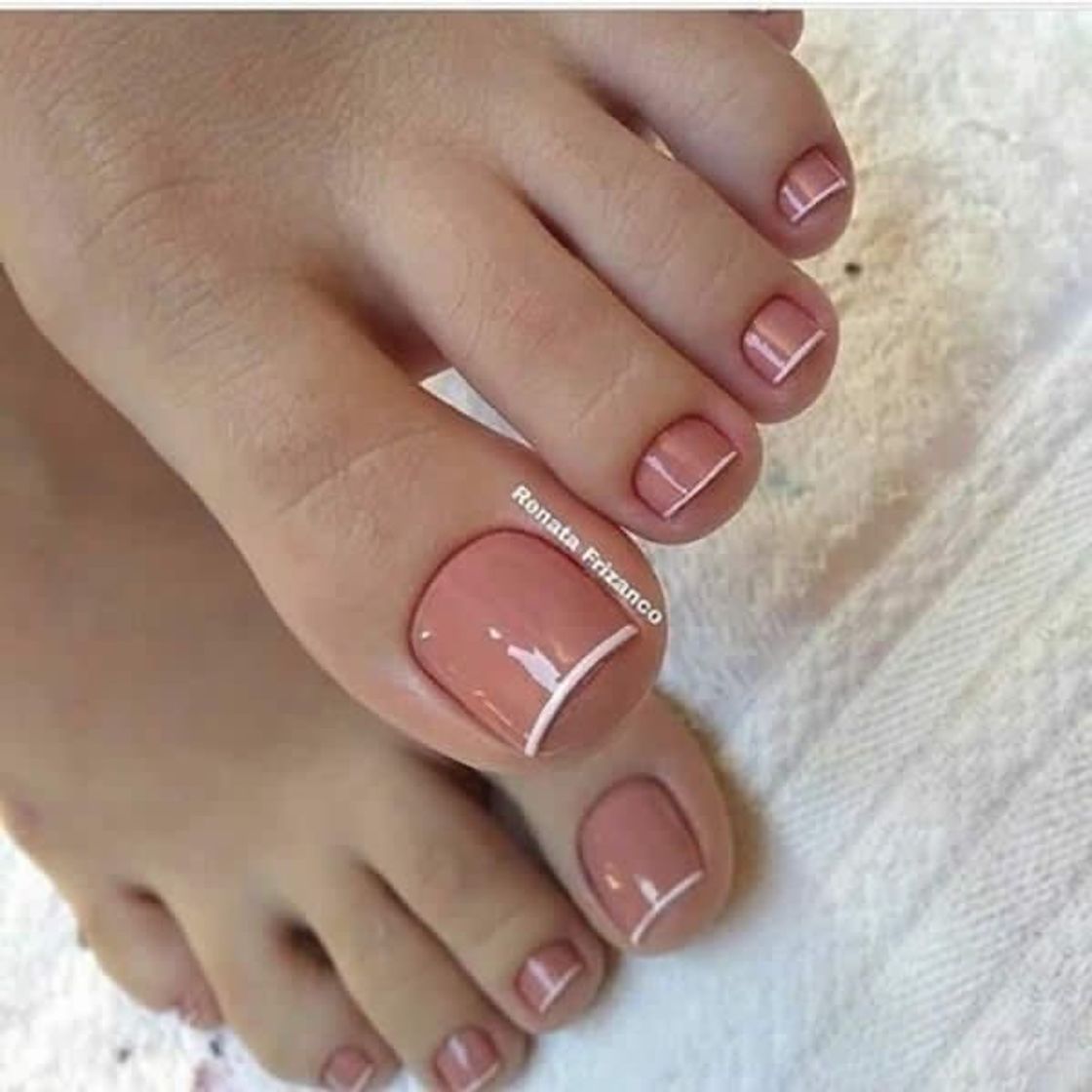 Fashion Unhas dos pés 