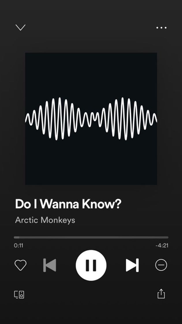 Canción Do I Wanna Know?