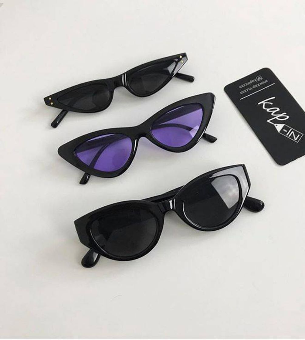 Moda black and purple sunglasses