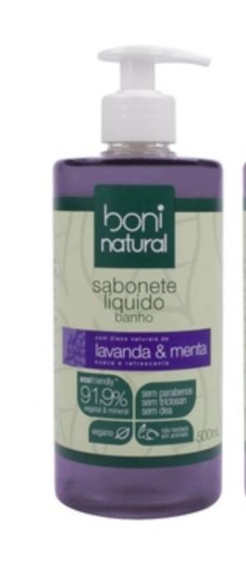 Moda Sabonete líquido lavanda e menta