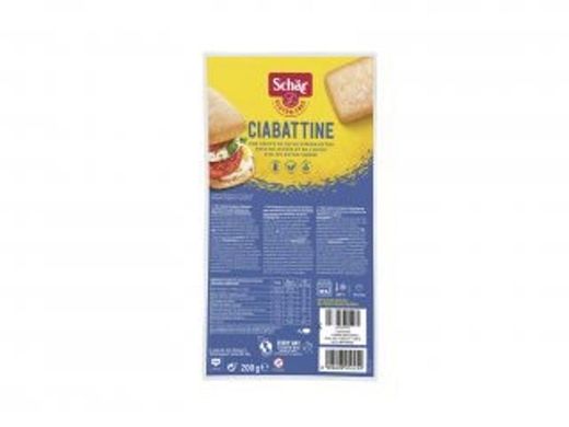 Gluten free bread - Ciabattine - Schär