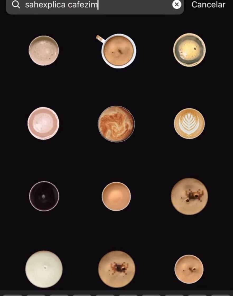 Social Gif café movimiento 