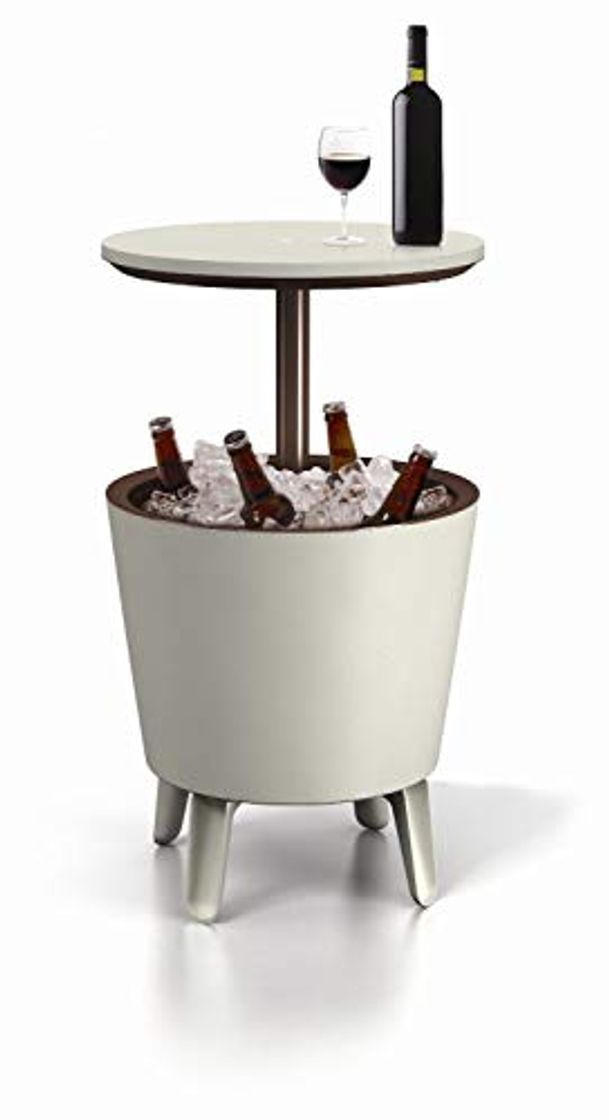 Social Keter Cool Bar -  Mesa nevera para exterior