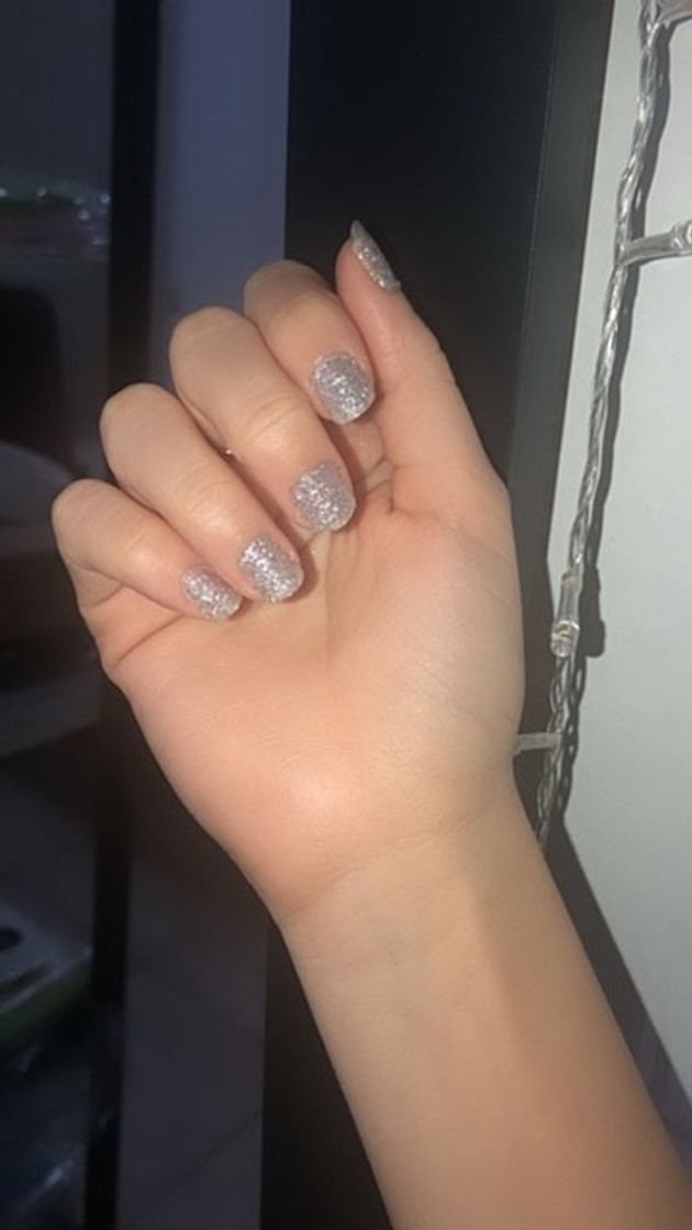 Moda Fiz minha unhas com glitter ✨